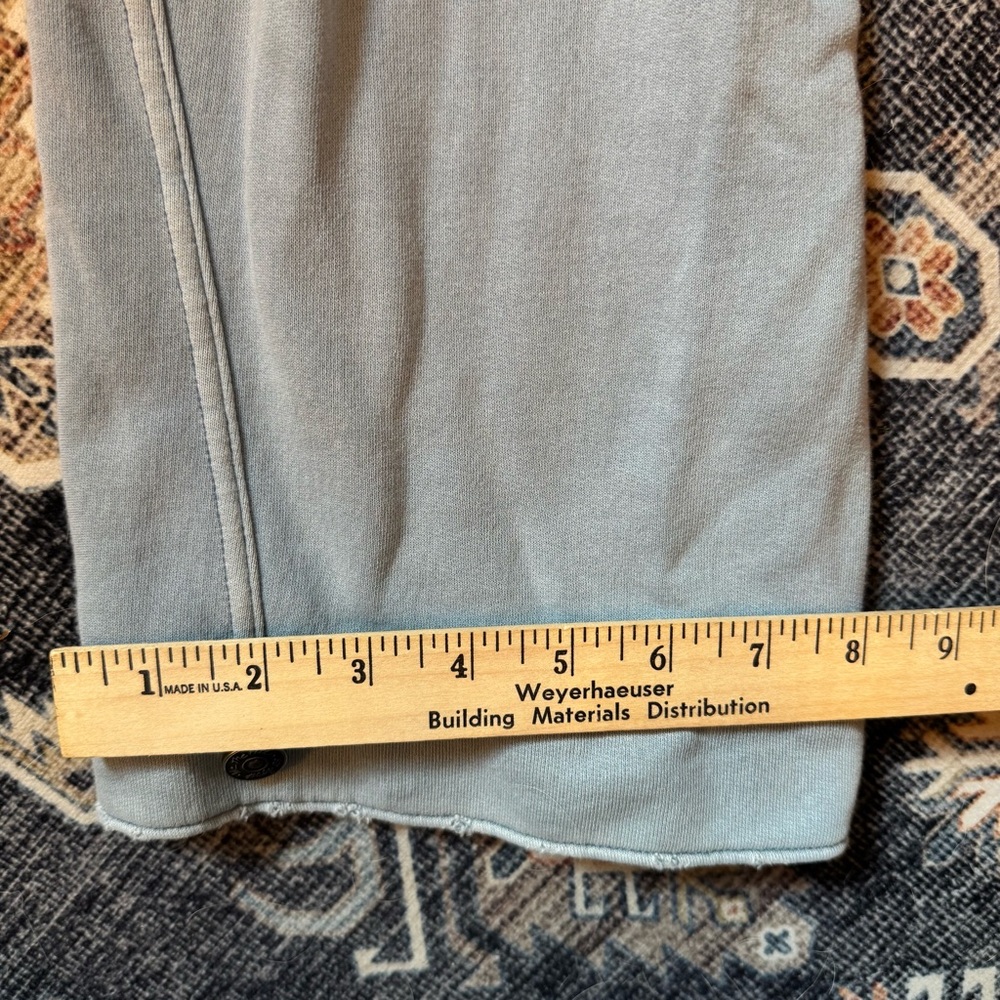 Free People Dreamers Cropped Distressed Jacket Washed Blue Women’s Size Small - Picture 15 of 15